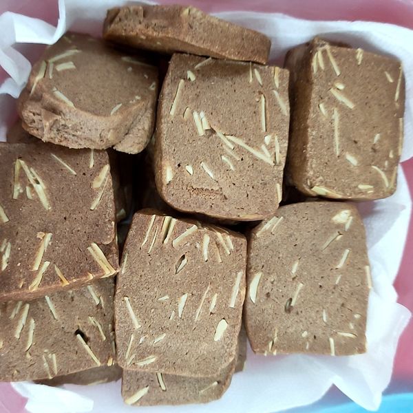 可可杏仁酥脆餅乾 : 歐陽羽一起做