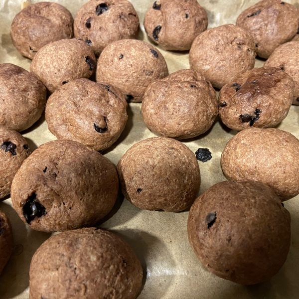 「巧克力QQ麻糬麵包球」零失敗甜點系列 : sgouki一起做