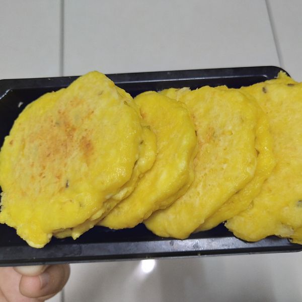 豆腐起司煎餅 : 瑜庭一起做