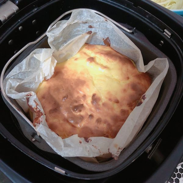 濃！巴斯克乳酪蛋糕(by 飛利浦氣炸鍋)：大婷婷 一起做