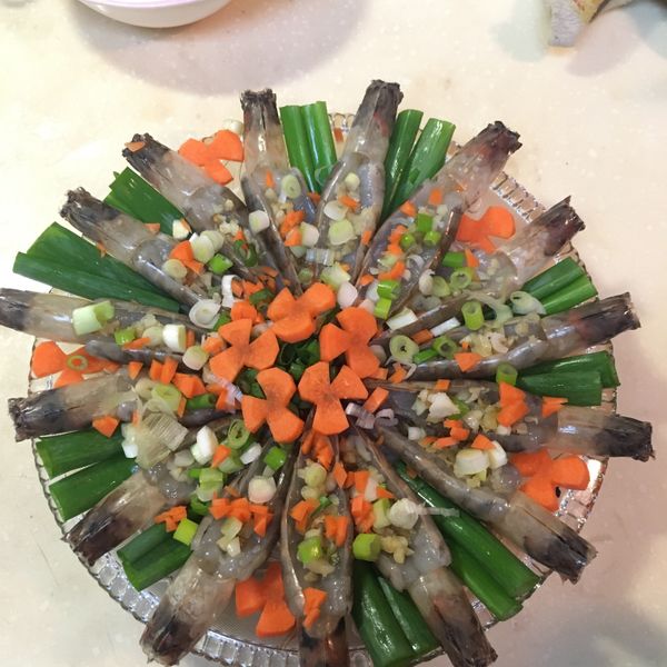 蒜蓉蒸蝦（簡易/年菜）：あいして莊 一起做