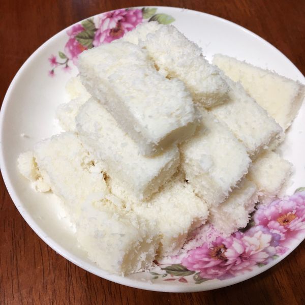 椰香鮮奶雪花糕:Blossom Lu 一起做