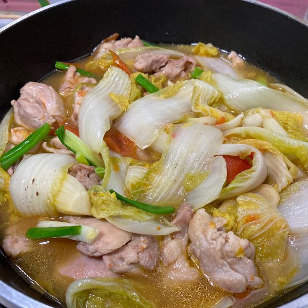 番茄雞肉燉白菜 : 蔡素綪一起做