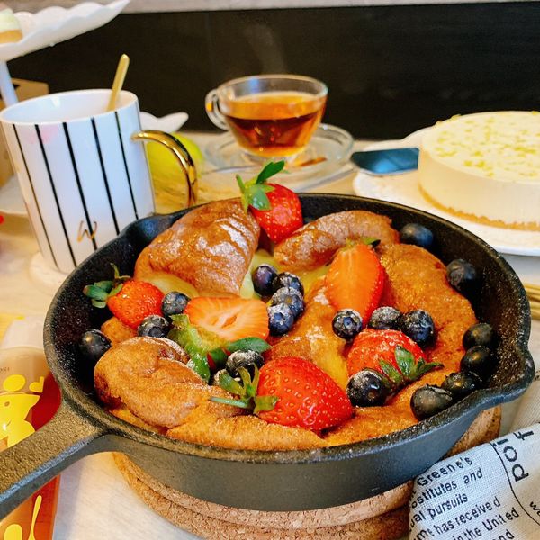 草莓 ❤ 荷蘭寶貝鬆餅 : 劉妮靄一起做