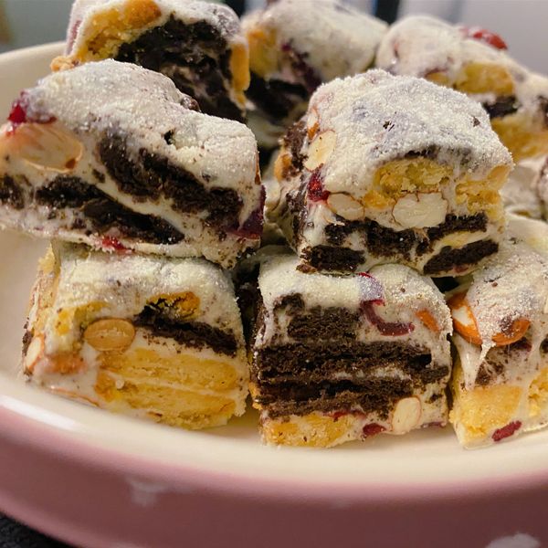 雪花酥 : Gina Ro一起做