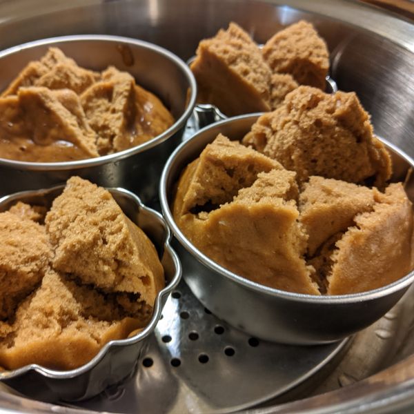 黑糖發糕 : 雪小胖愛妻實驗廚房一起做