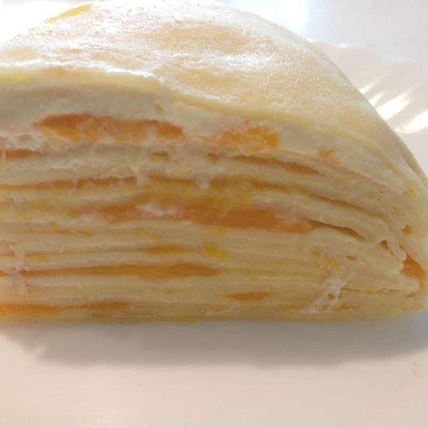 芒果千層蛋糕：Caroline Chiang 一起做