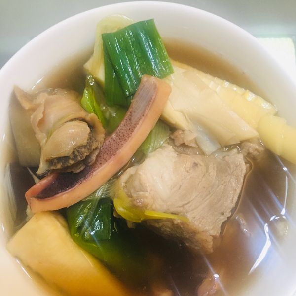 魷魚螺肉蒜_電鍋年菜 古早味 : hii一起做