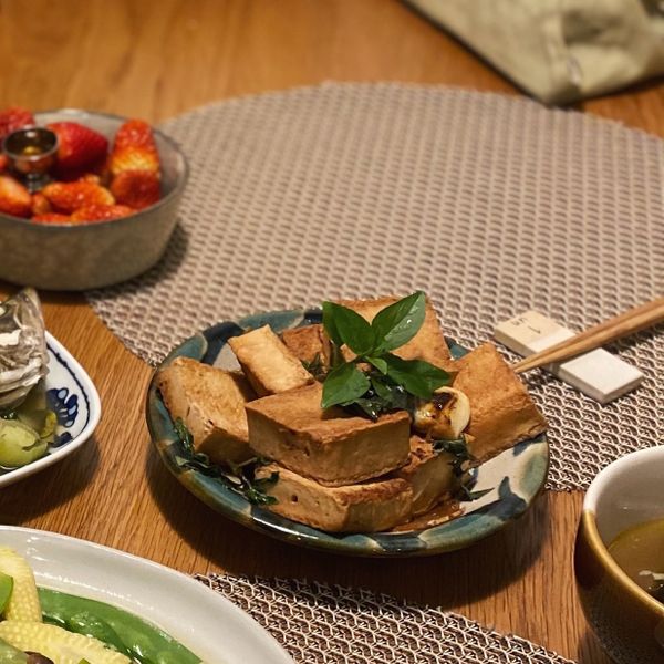 三杯豆腐~鹹香好下飯! : Sharon YW Chen一起做