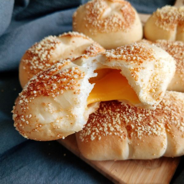 牛奶餐包(湯種法):☺️ 一起做