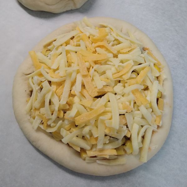 手工披薩餅皮：欣欣 一起做