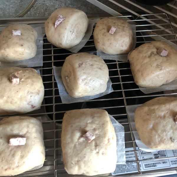 純天然的芋頭饅頭:Candice Tang 一起做