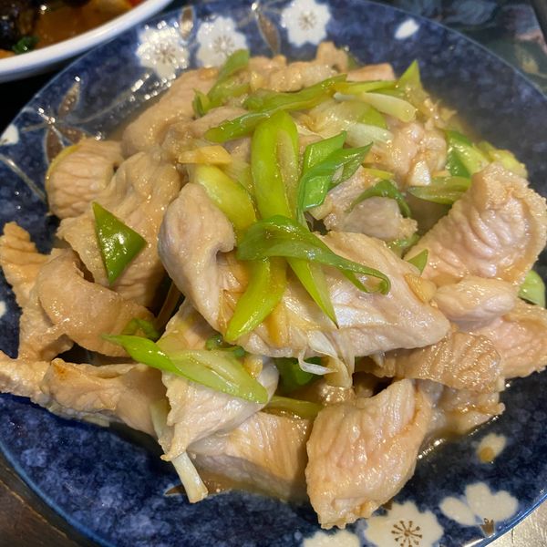 蔥爆松阪豬肉片 : 黃子純一起做