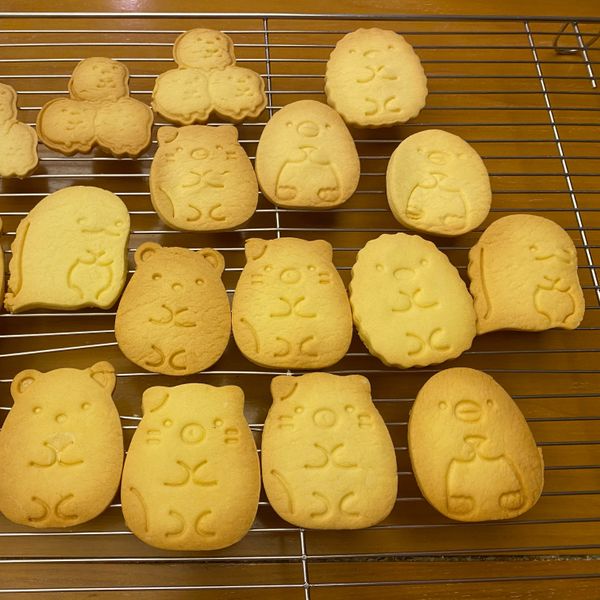 可愛壓模餅乾 : angelbarbie一起做