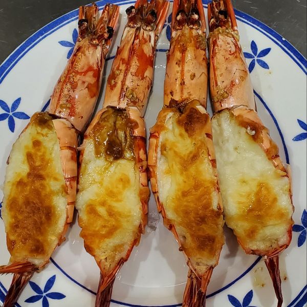 焗烤蝦 : Amy Lin一起做