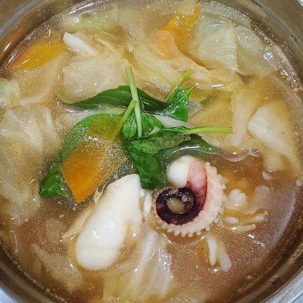 生炒花枝羹 : Amy Lin一起做