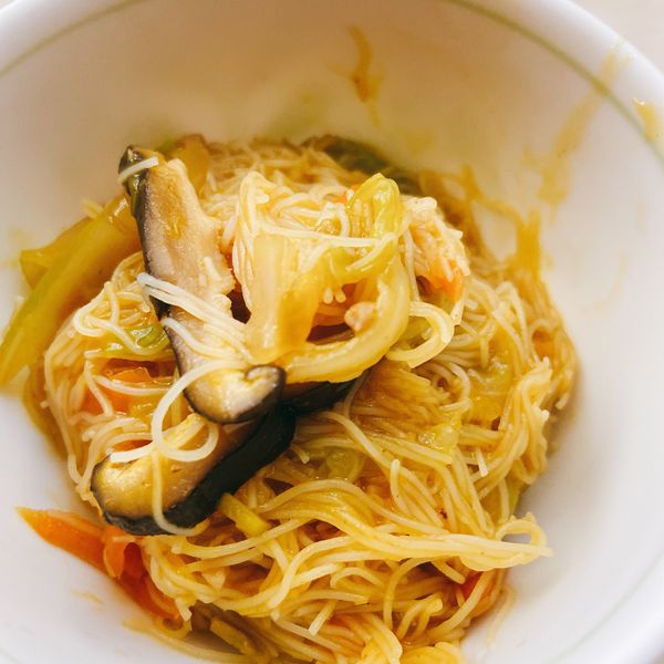 金瓜炒米粉-家常菜 : Sonia Chuang一起做