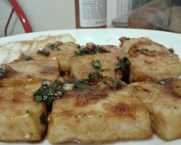 蜜汁蒜香蛋豆腐 : Bridget Pan一起做