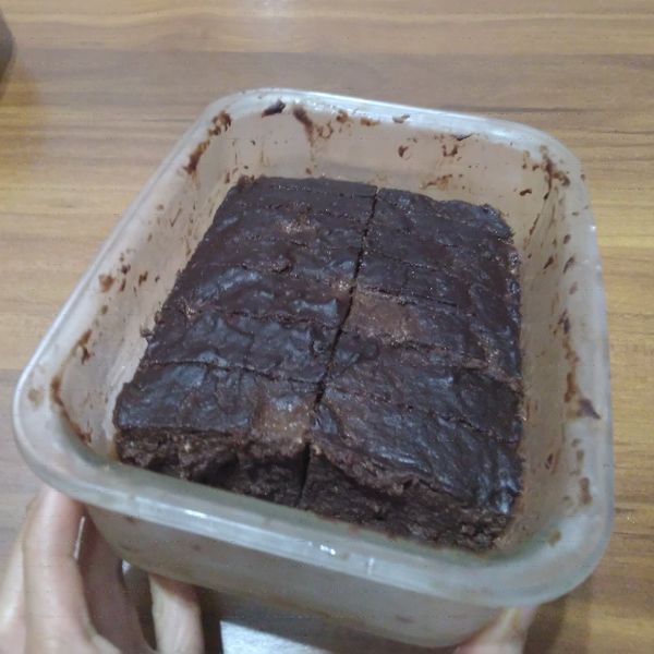 豆腐布朗尼：蔡菜 一起做