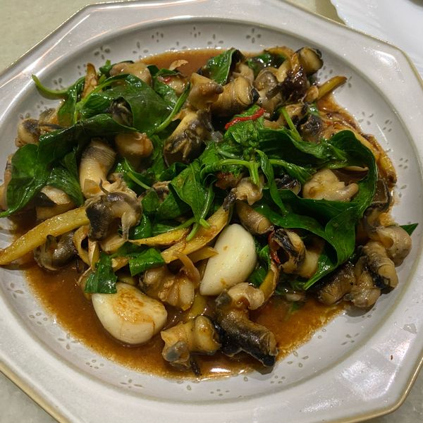 塔香沙茶螺肉 : 王子娟一起做