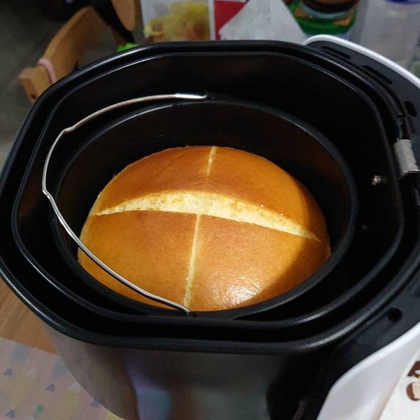 古早味起司蛋糕（氣炸鍋） : 何 謙々一起做