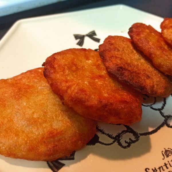 自製黃金薯餅 : 徐巧雯一起做