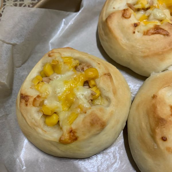 玉米起司麵包 : Cathy Pan一起做