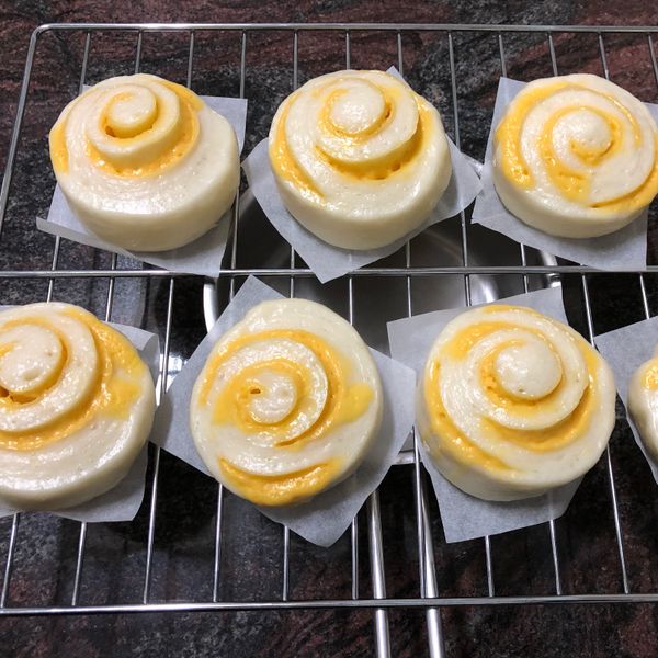 起司鮮奶饅頭 壓麵機 : candice一起做