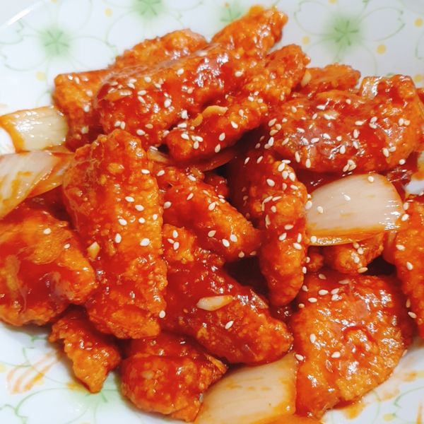 糖醋魚片:李筱琳 一起做