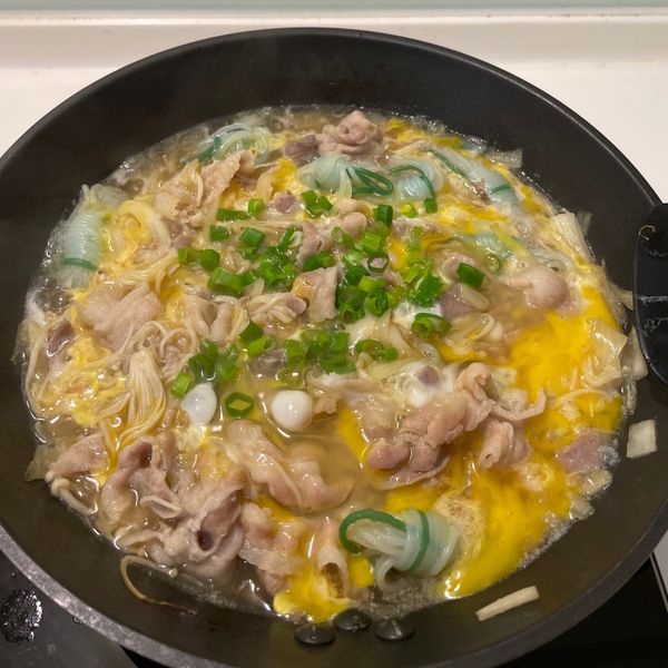 豬肉壽喜燒丼飯《一鍋到底》 : Alice Li一起做