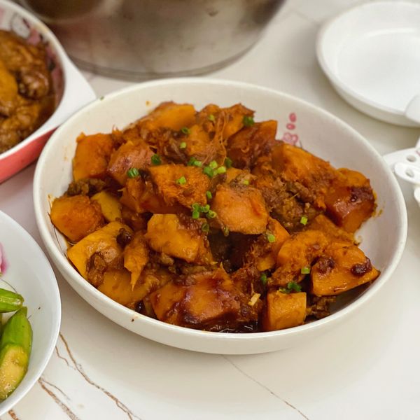 肉末南瓜鍋 : EmilyCheang一起做