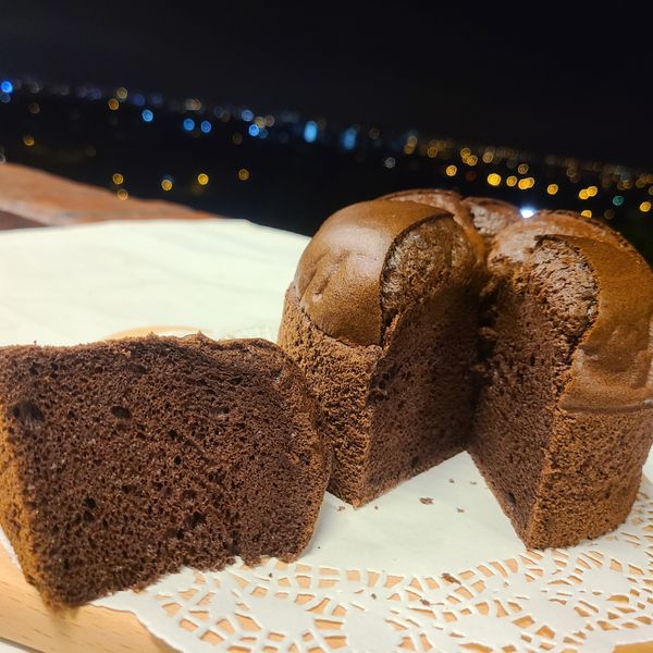 可可戚風蛋糕【影片】 : Leejia一起做