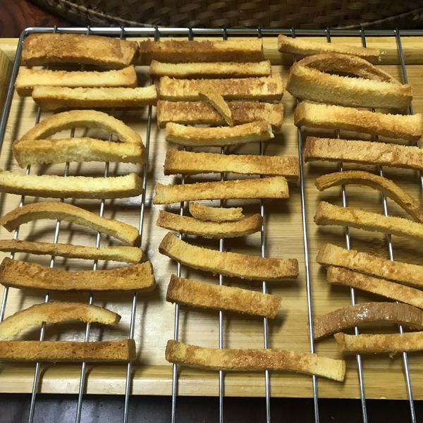 蜂蜜奶油吐司條 : Joy一起做