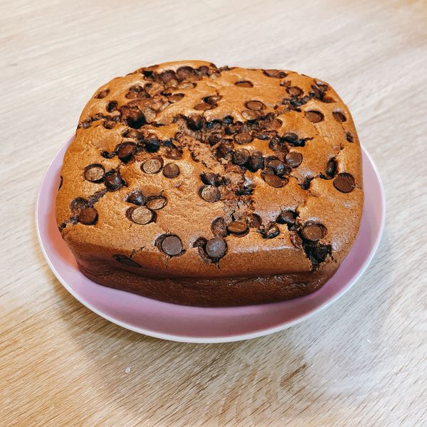 氣炸巧克力戚風蛋糕【氣炸鍋料理】：Selina 一起做