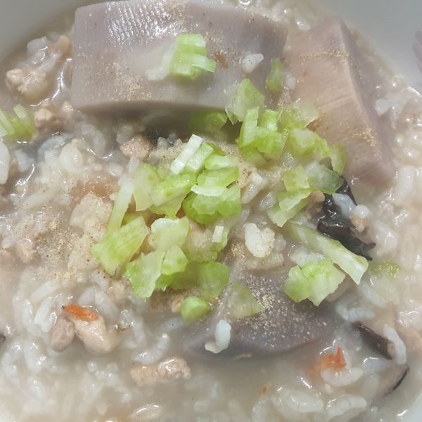 芋頭鹹粥 : ✏煮婦筆記本一起做