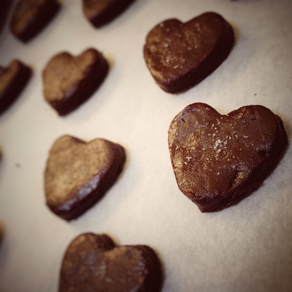 鹽之花巧克力餅乾 : WTT一起做