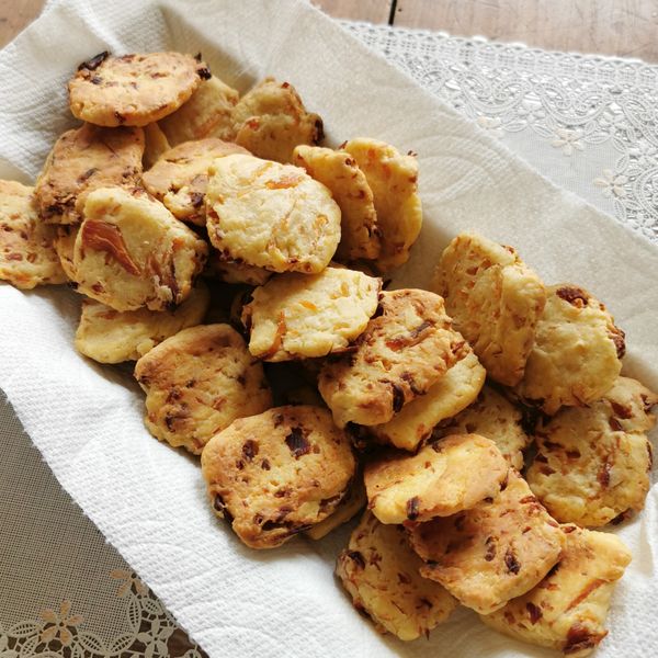 海苔肉鬆鹹餅乾〞 : 年年平安一起做