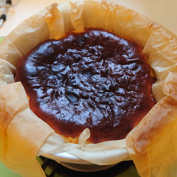 巴斯克(Basque)焦香乳酪蛋糕🧀️ : BCC一起做