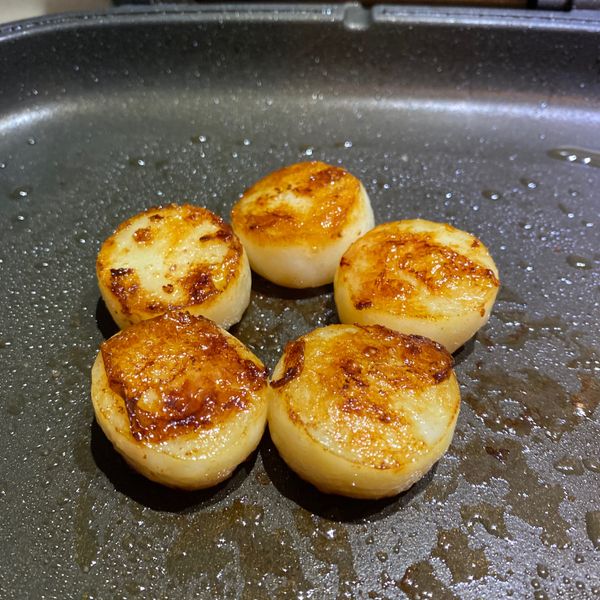 嫩煎生食級干貝:merry 一起做