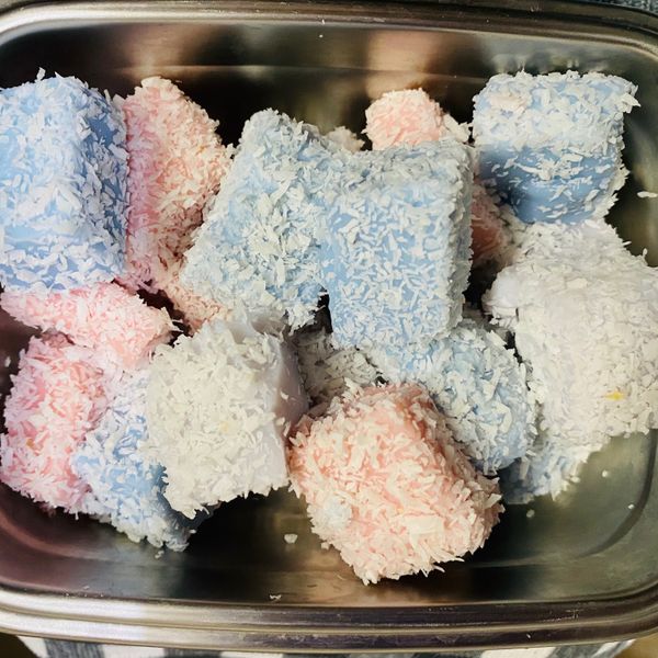 藍莓雪花糕 : 王玉綺一起做