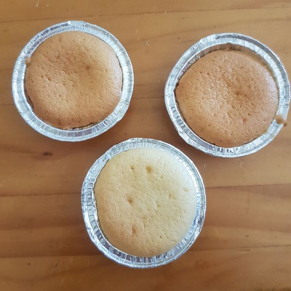 無泡打粉海綿雞蛋糕🥚一顆雞蛋量：洪佩玲 一起做