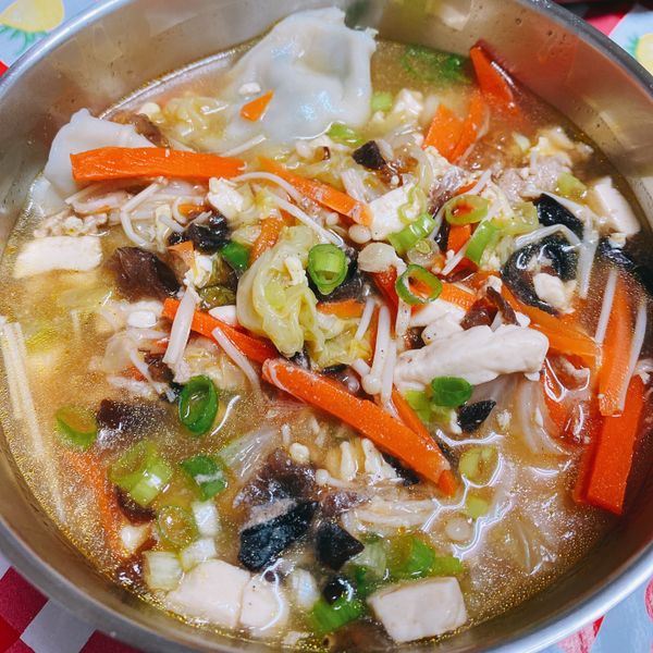 台式酸辣湯 : Zoey一起做