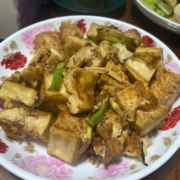 超簡單10分鐘懶人料理：蔥燒板豆腐 : 好想懂一起做