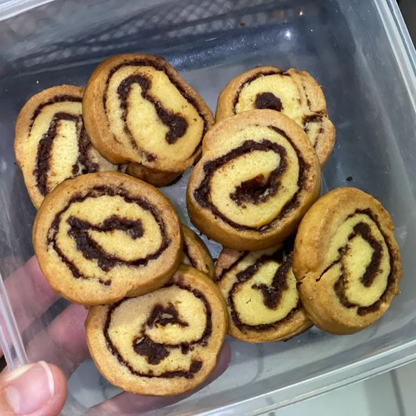 Cinnamon Roll肉桂捲餅乾 : Peggy Lin一起做