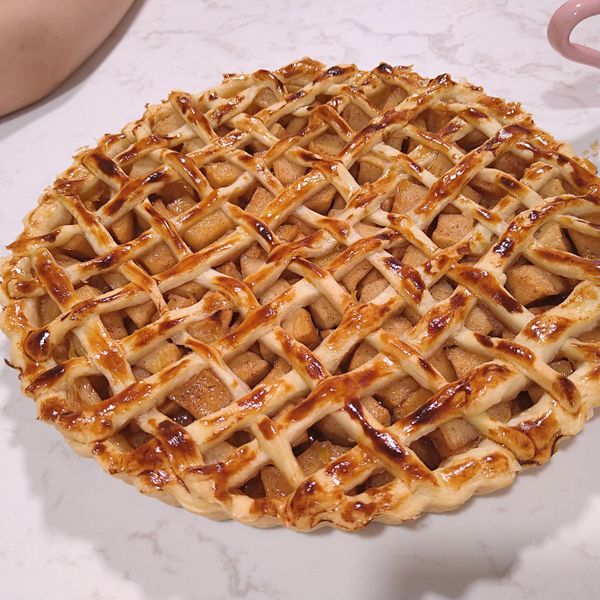 溫暖系「蘋果派」滿滿內餡、迷人的肉桂香 : Iris Man Wai Tse一起做