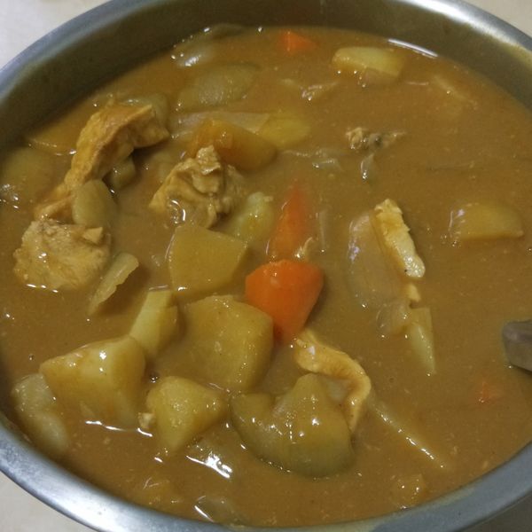 【大同電鍋】果香豬肉咖哩 : 柯韋汝一起做