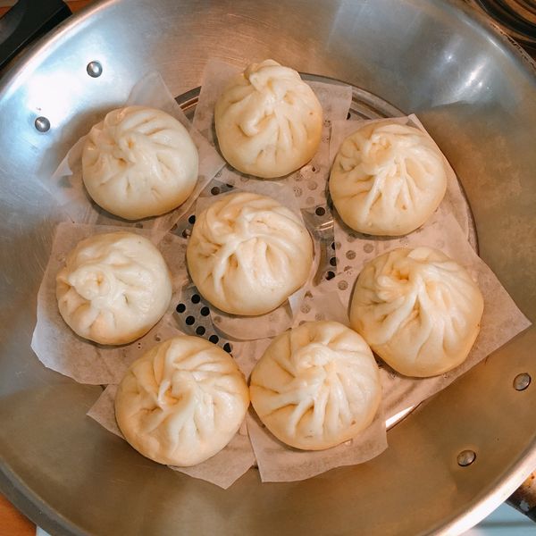 蔥肉包子 : Yi Wen一起做