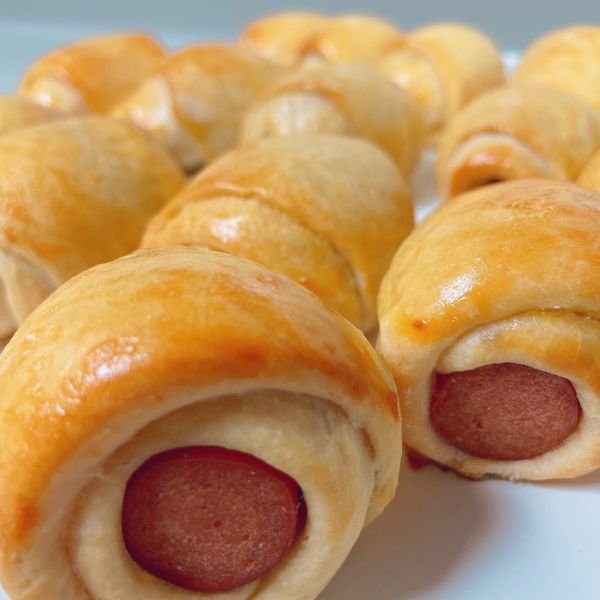 小熱狗麵包捲 : Isabelle Leng一起做