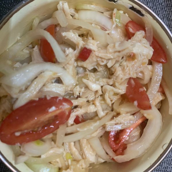 蒜泥白肉（低脂雞胸肉版）：白兔 一起做