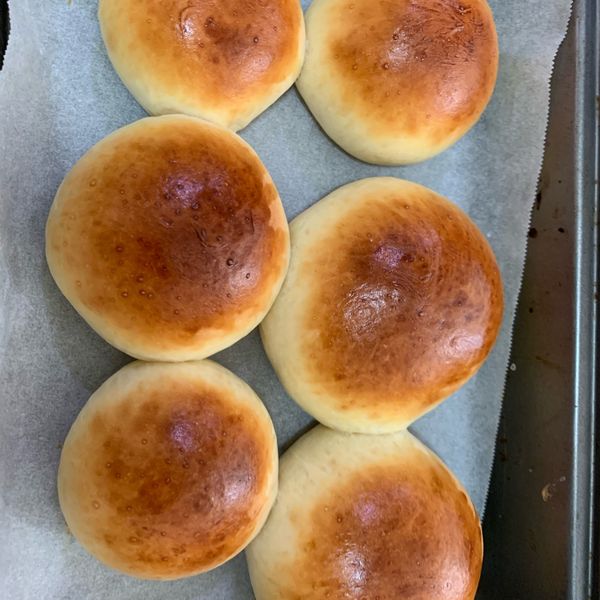 自家製漢堡麵包 : 高珮瑜一起做